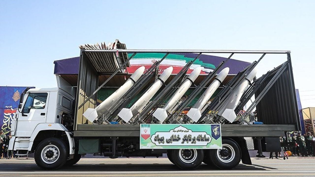 Sacred Defence Week parade, 2023, in Tehran.