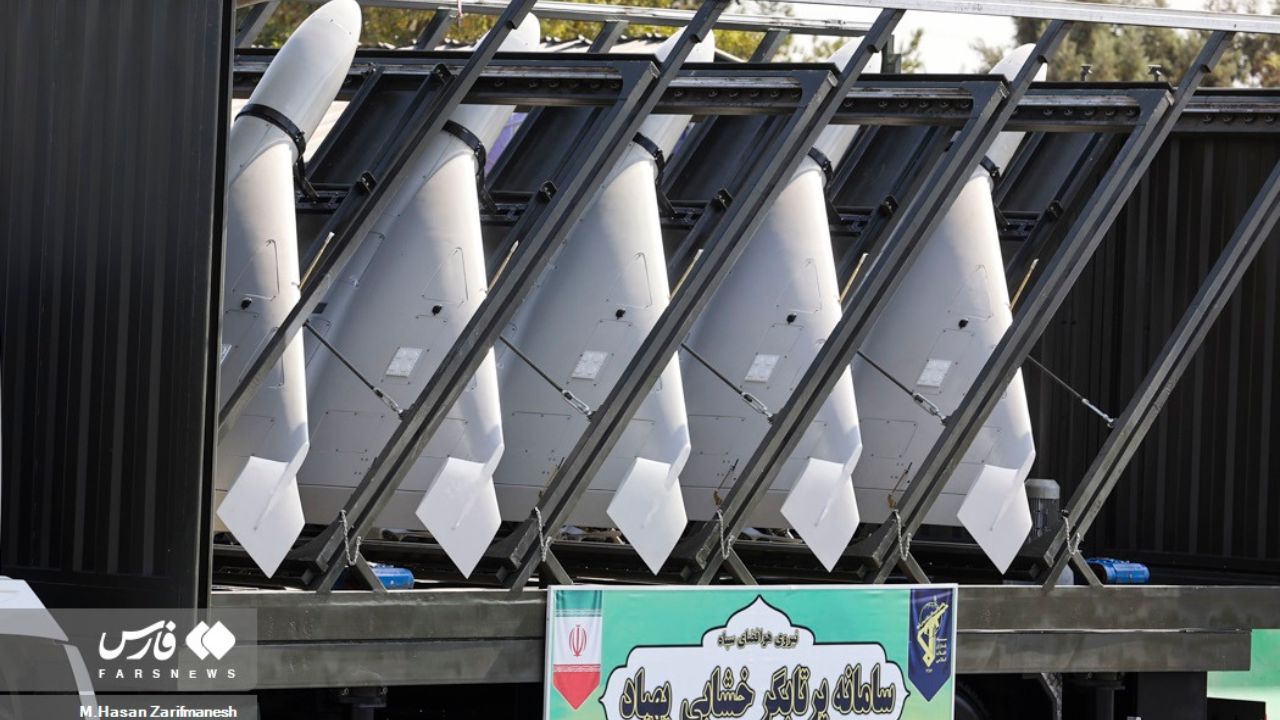 Sacred Defence Week parade, 2023, in Tehran.
