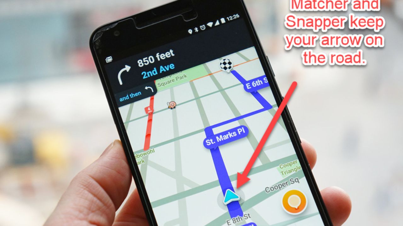 Waze matcher.