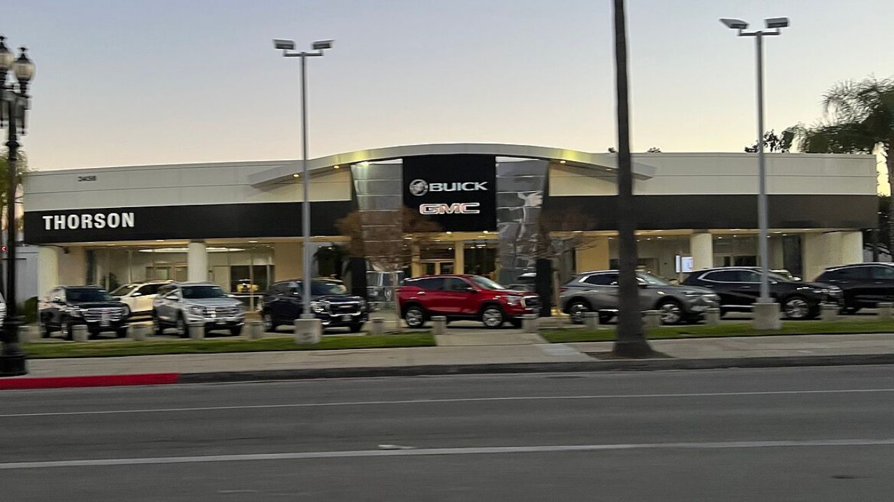 Thorson Buick GMC Pasadena, California.