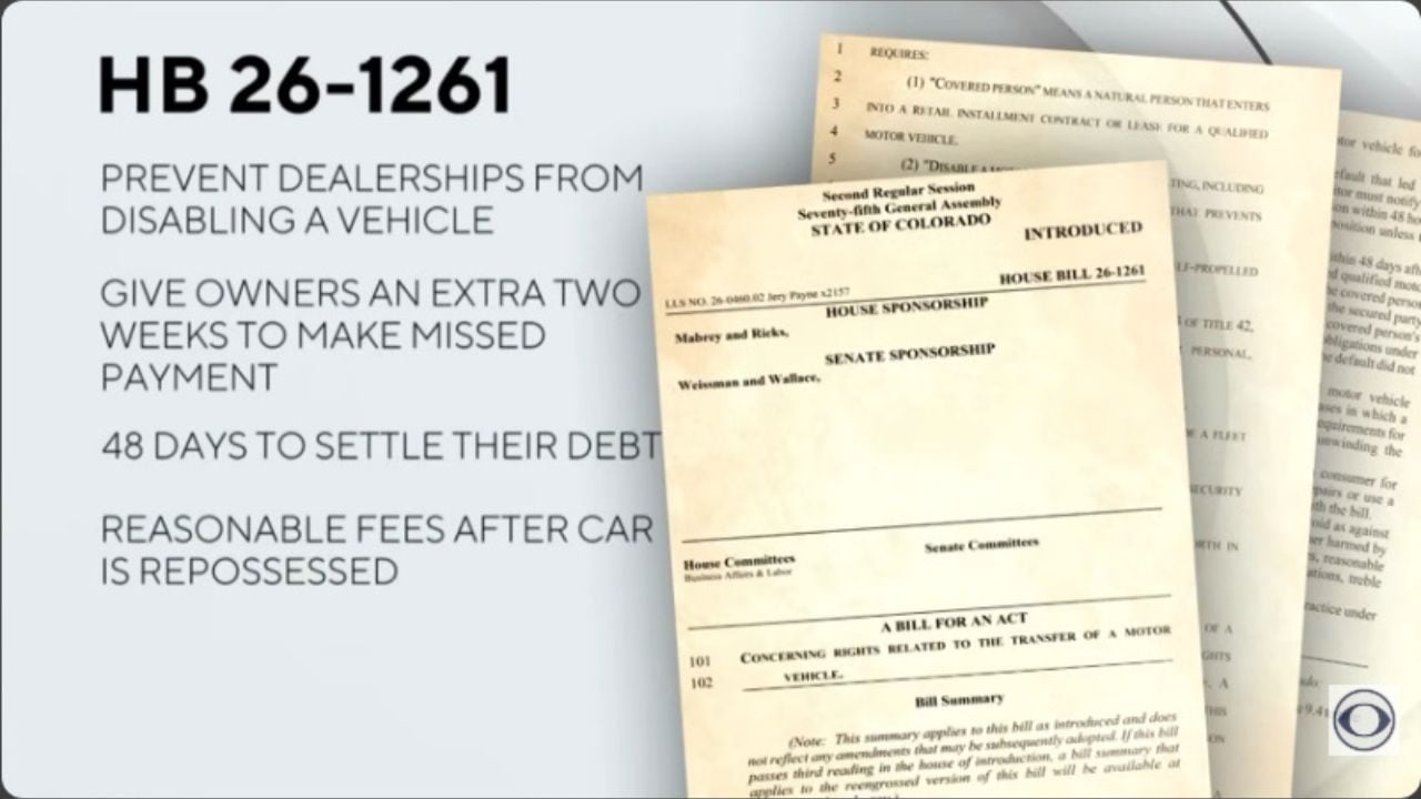 Miss One Payment, Lose Your Car? New Debate Erupts in Colorado.