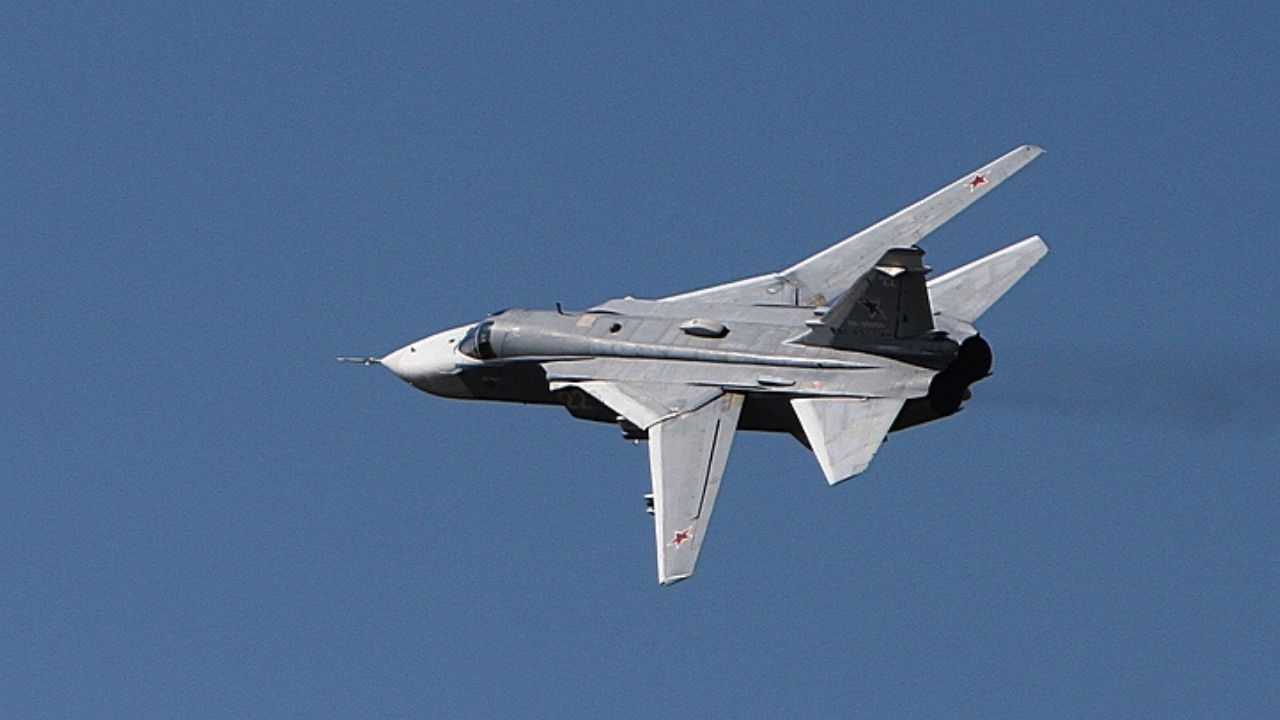 Su-25 attack aircraft.