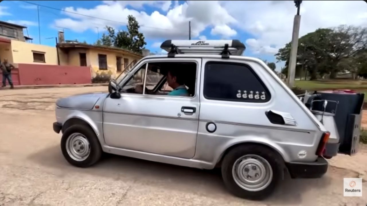 In Fuel-Starved Cuba, One Man Taught His Car to Run on Smoke.