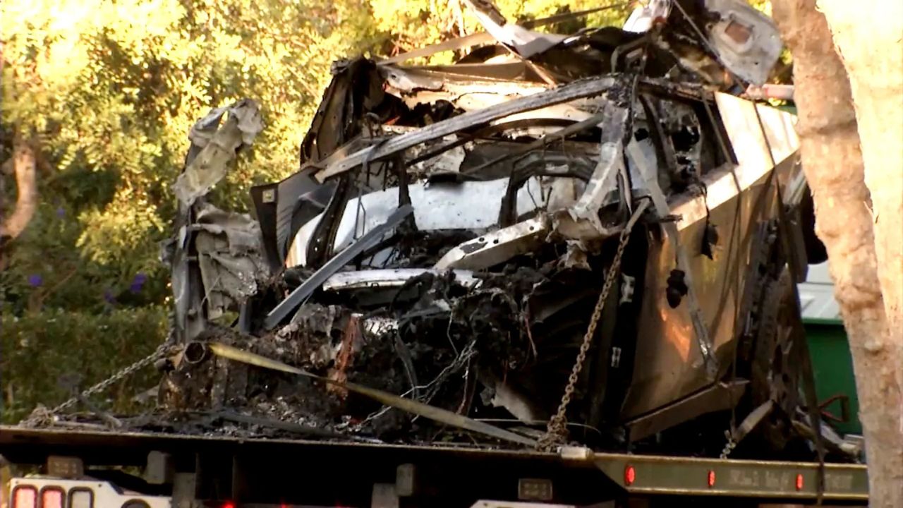 Cybertruck Crash Survivor Sues Tesla, Says Door System Trapped Him in Burning Wreck.