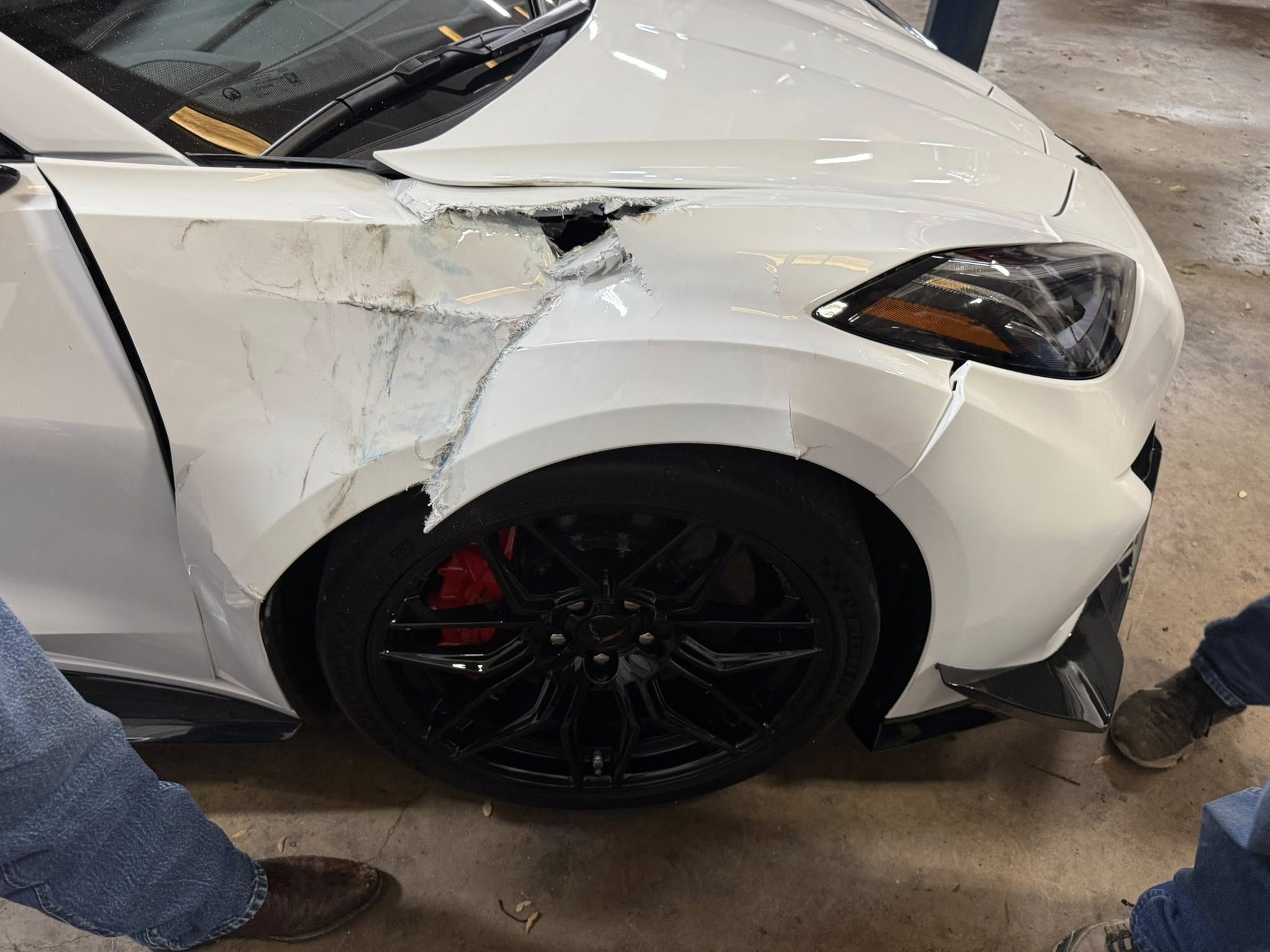 corvette c8 z06 damage