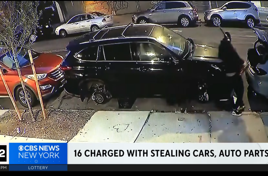 auto theft worth millions in new york
