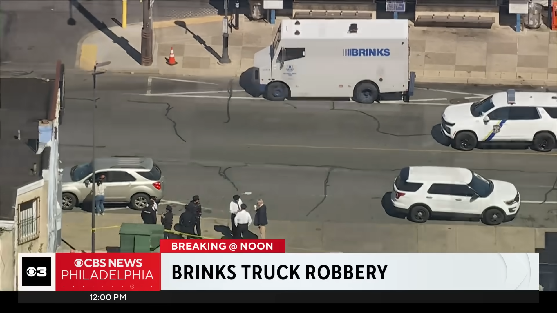 armed men rob truck philadelphia