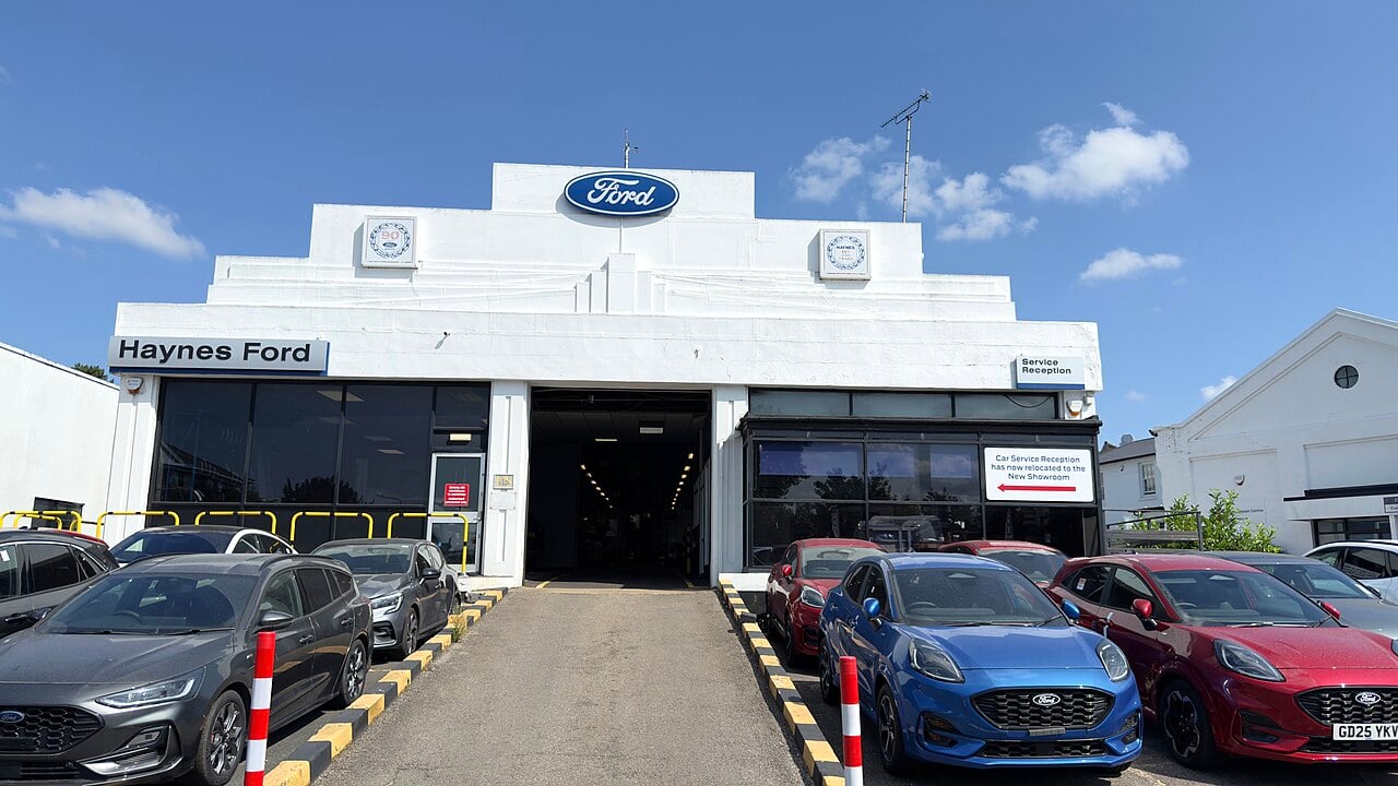 Art Deco Car Workshop. Haynes Ford, Maidstone.