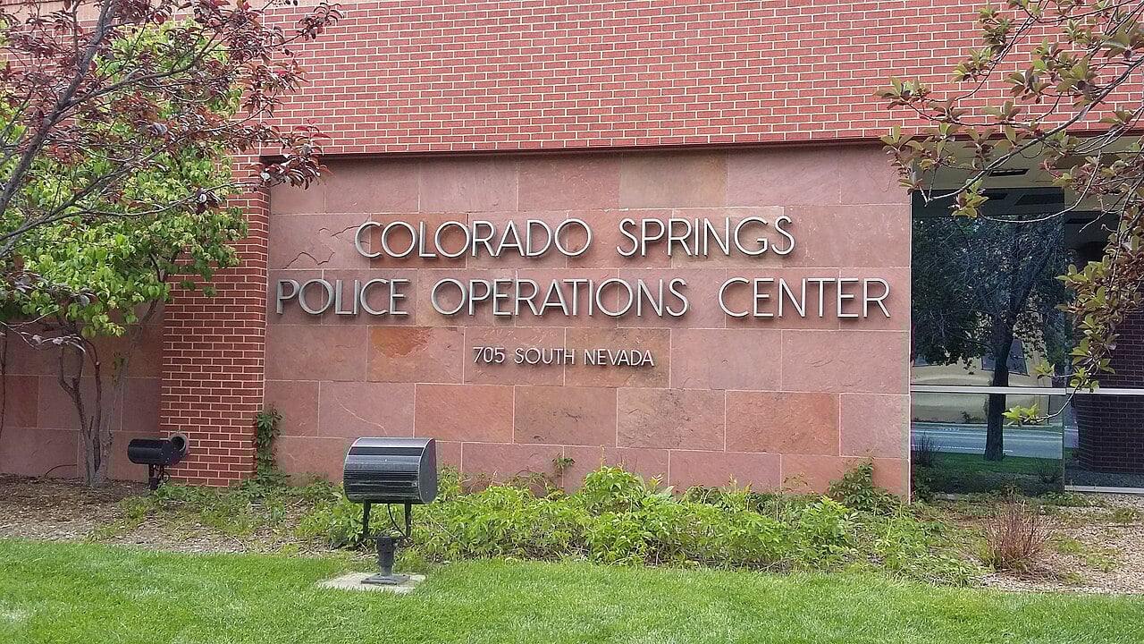 Colorado Springs Police Operations Center at 705 South Nevada Avenue.
