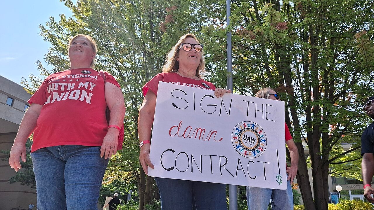 UAW Local 2300 was in the middle of contract negotiations with Cornell University.