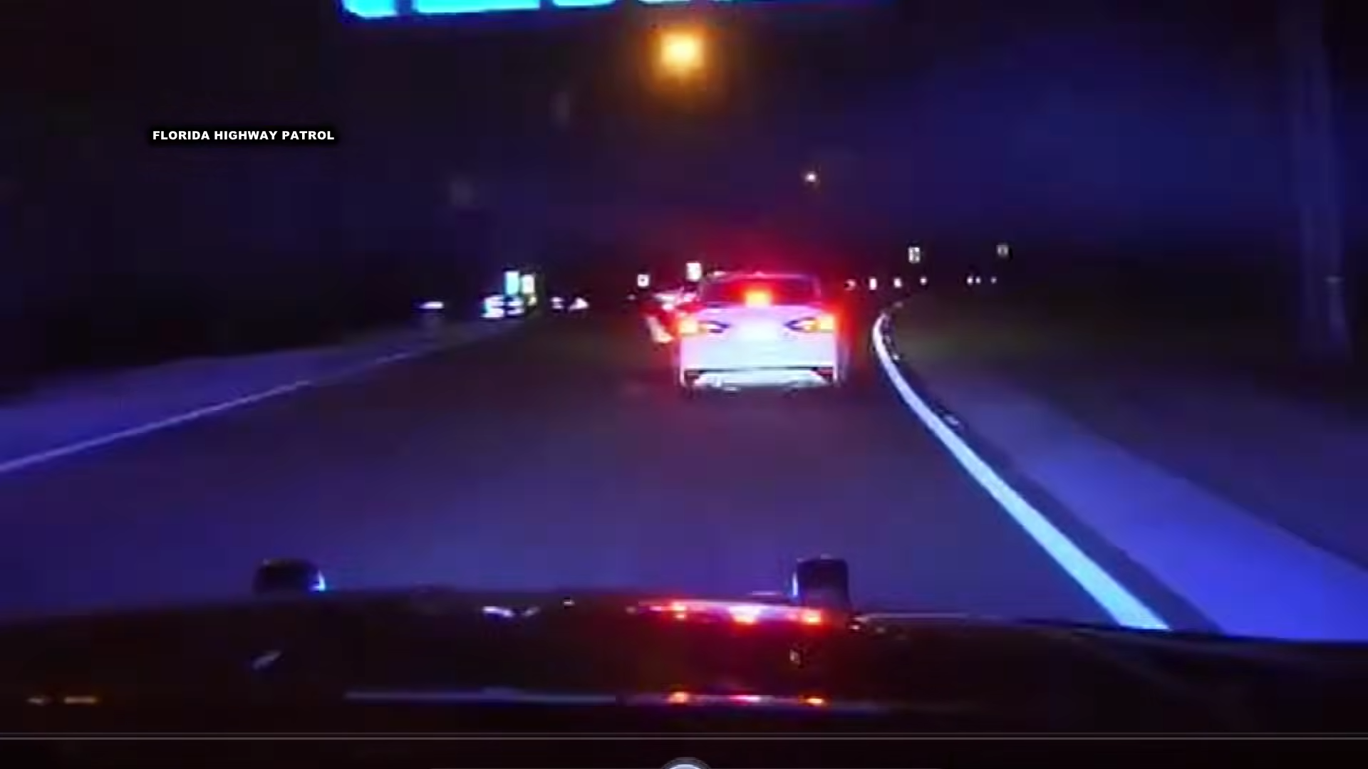 driver won't pull over tampa