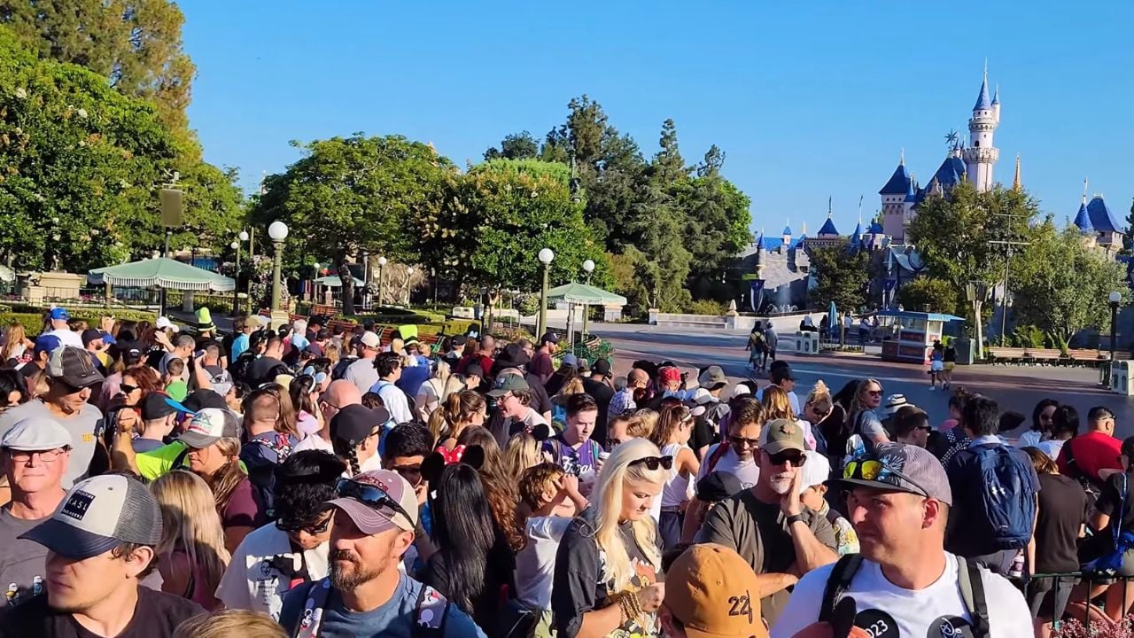 Disneyland Rope Drop