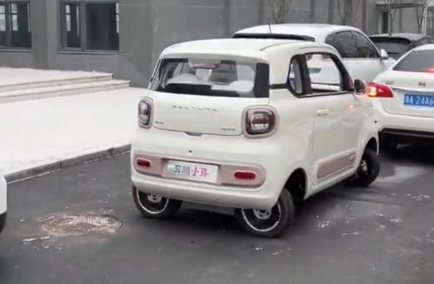 This Tiny Chinese EV Spins, Slides, and Stuns and It Costs Less Than an iPhone.