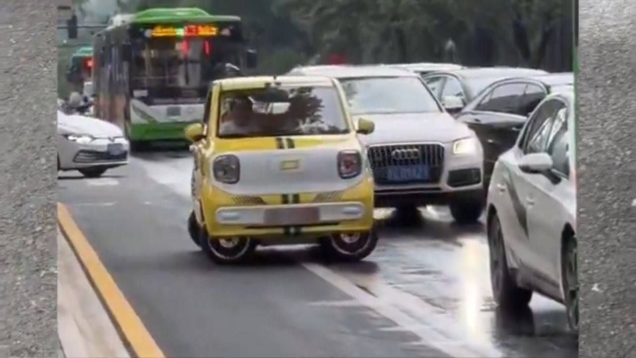 This Tiny Chinese EV Spins, Slides, and Stuns and It Costs Less Than an iPhone.