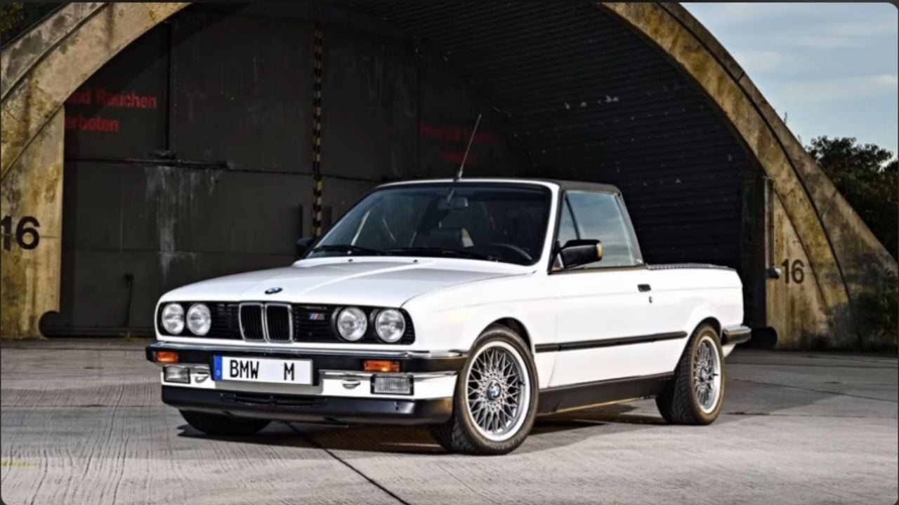 Someone Took a Fresh BMW M4 (G82) and Turned It Into a Pickup Because “Why Not”.