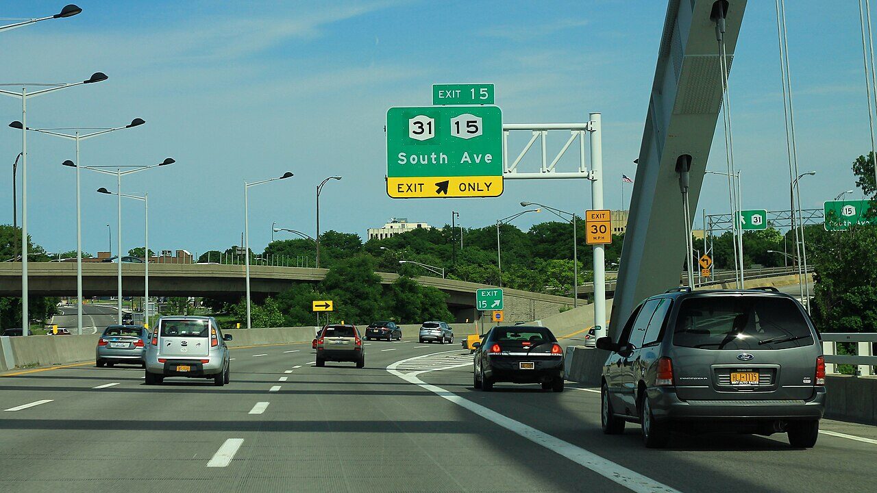 Interstate 490, New York.