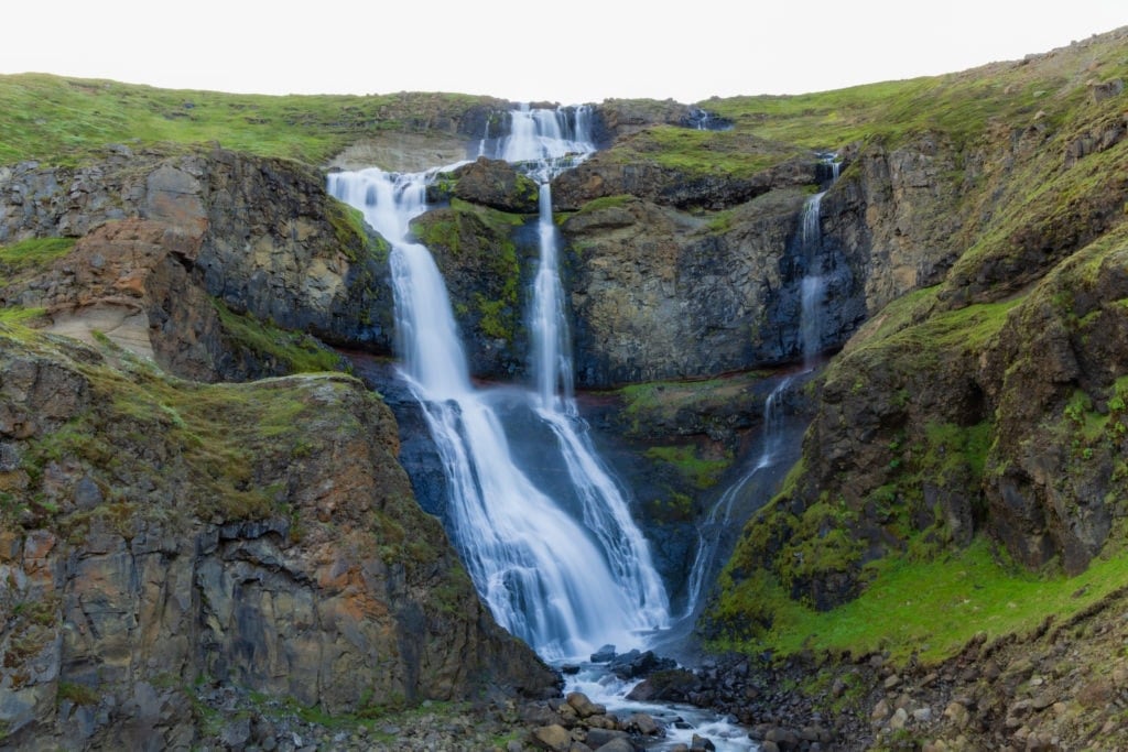 A lovely waterfall just off the Ring Road in East Iceland.