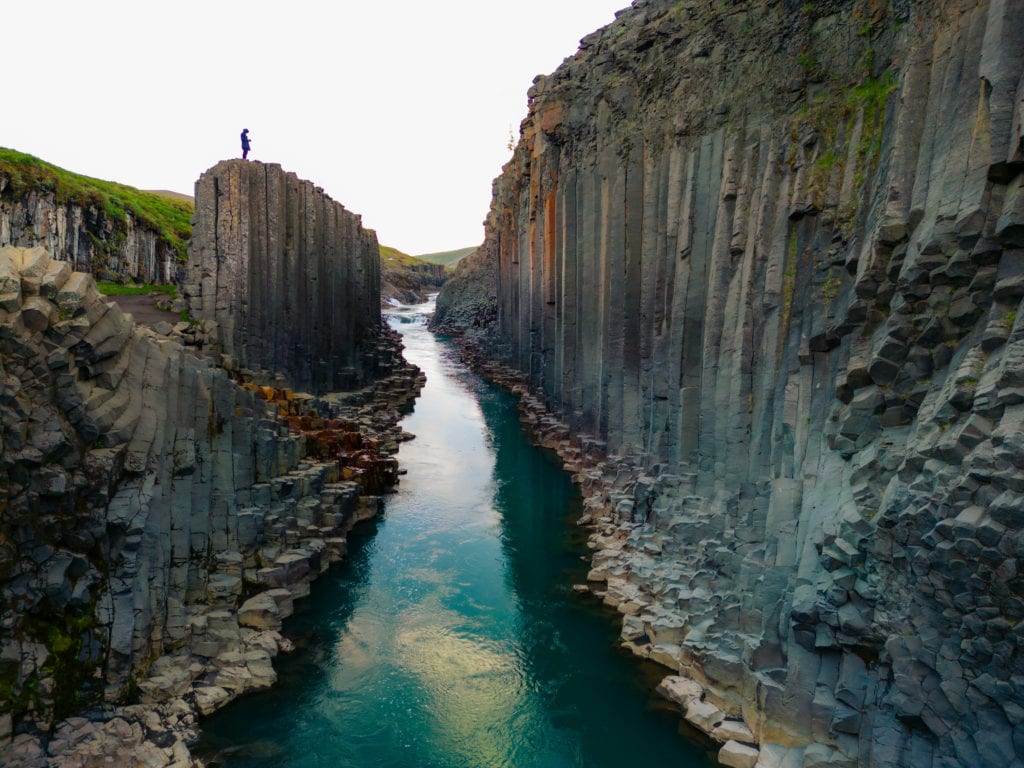 Visiting Studlagil Canyon is one of the things to do in East Iceland. It's a bucket list moment.
