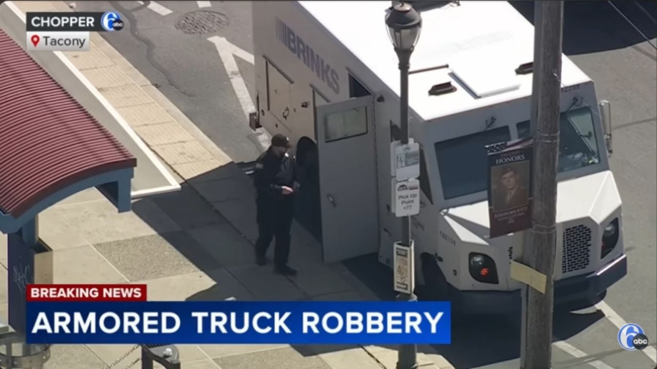 Blue EV Getaway After $1.8M Brink’s Truck Heist Raises Eyebrows in Philly.