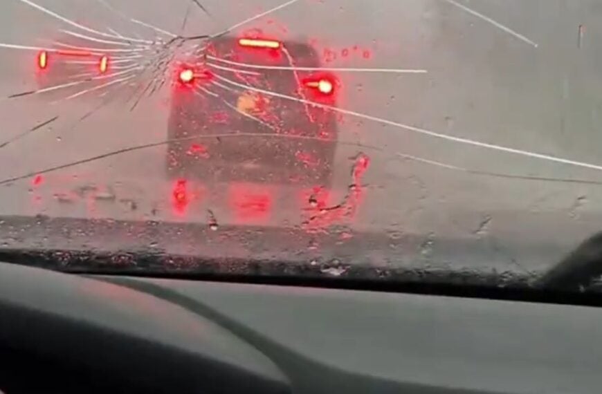 Baseball-Size Hail Wrecks Cars Across Solon and Leaves Tesla Drivers Stunned.