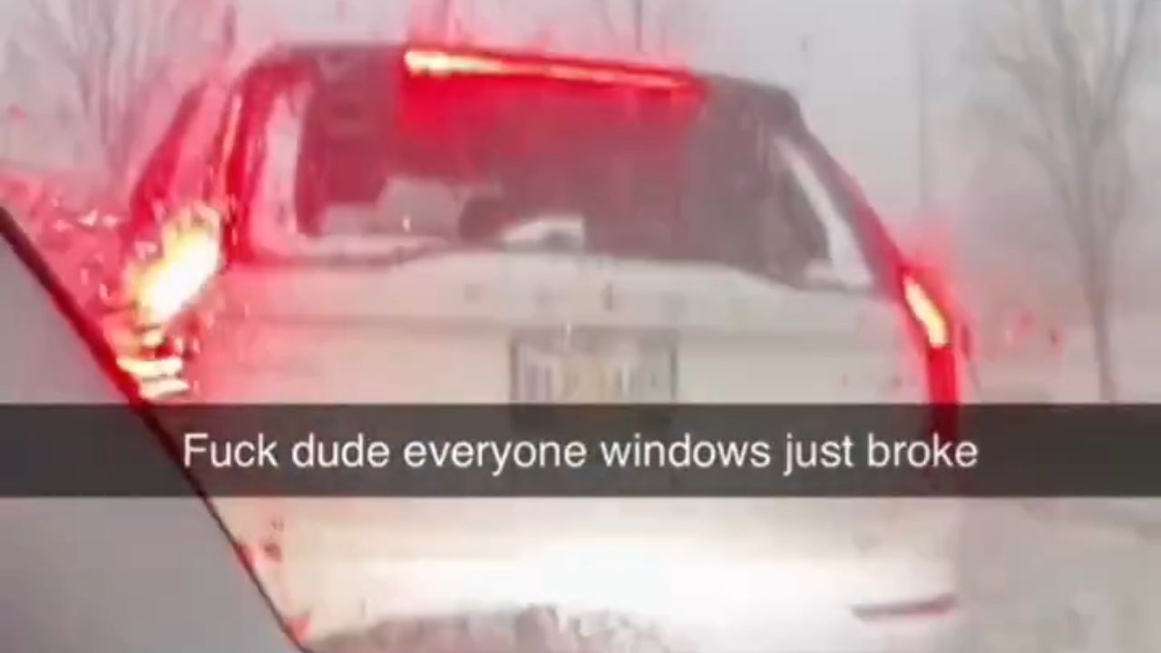 Baseball-Size Hail Wrecks Cars Across Solon and Leaves Tesla Drivers Stunned.