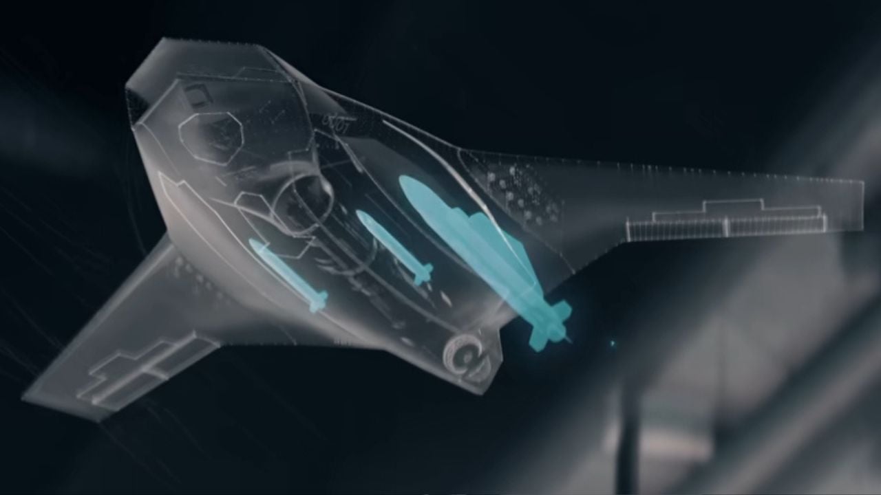 X-BAT VTOL fighter jet aircraft.