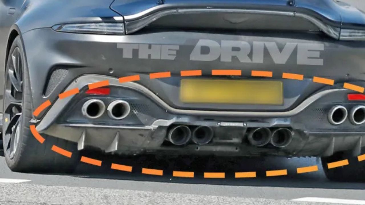 Aston Martin Vantage Goes Overboard on Exhaust Tips but There’s Logic Behind It.