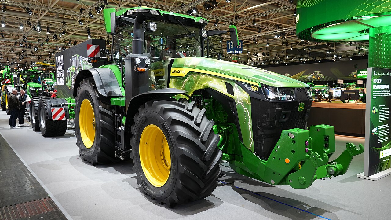 John Deere 8R 410 eAutoPowr tractor.
