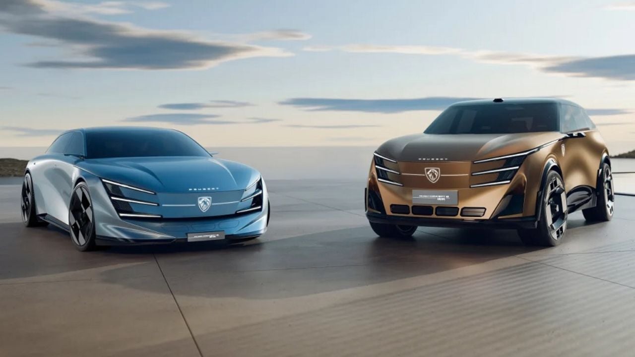 Peugeot Concept 6 and Concept 8