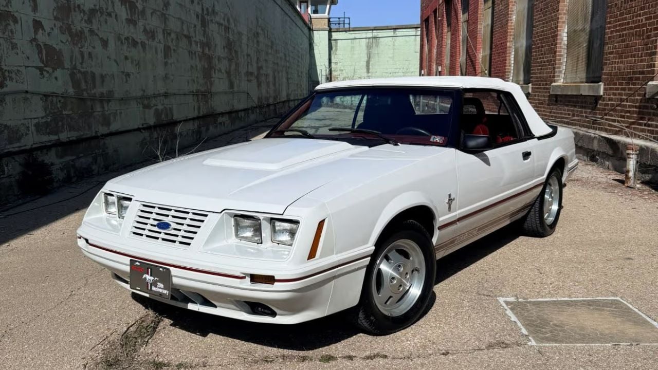 1984 Ford Mustang 20th Anniversary Convertible