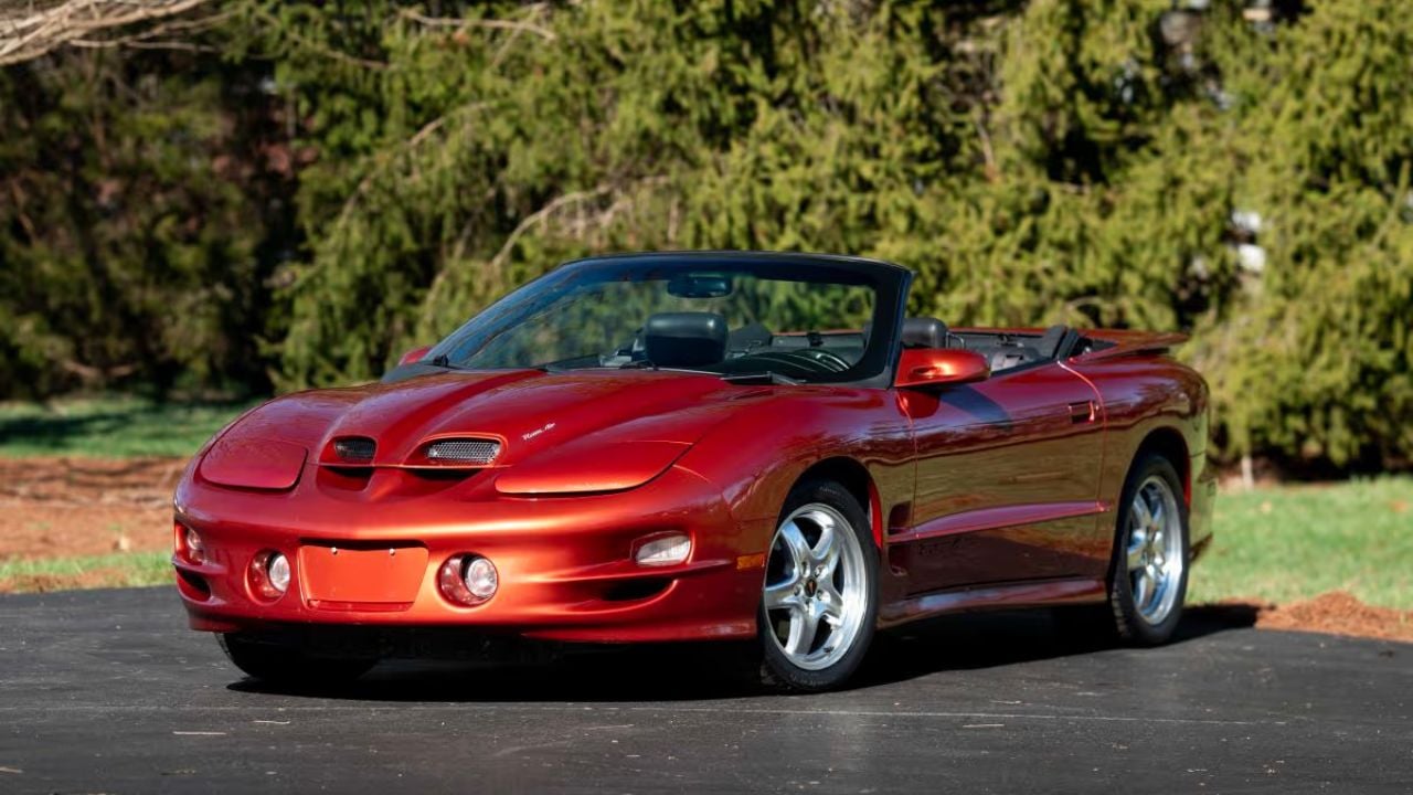 2002 Pontiac Trans Am Convertible