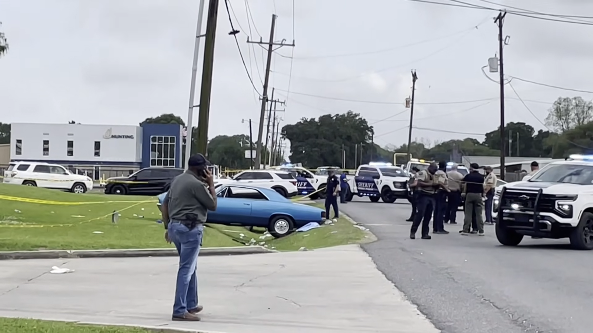 parade in louisana ran over crowd