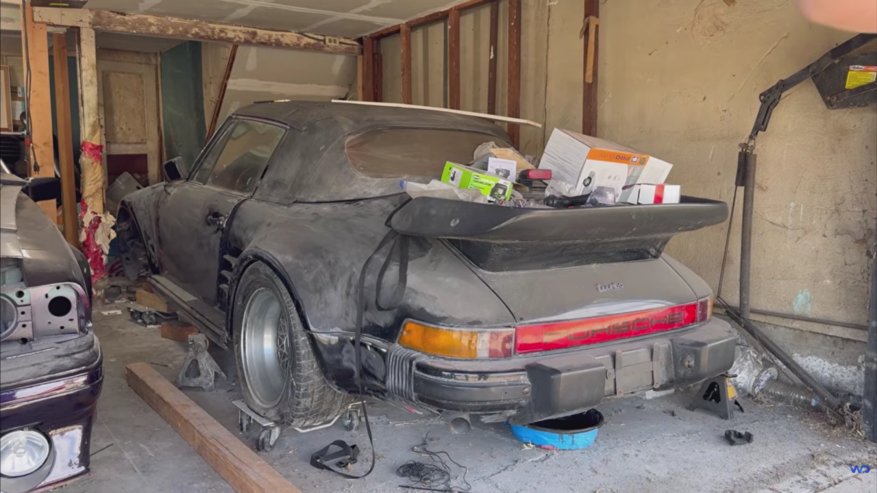 Porsche 930 Turbo Slantnose Convertible.