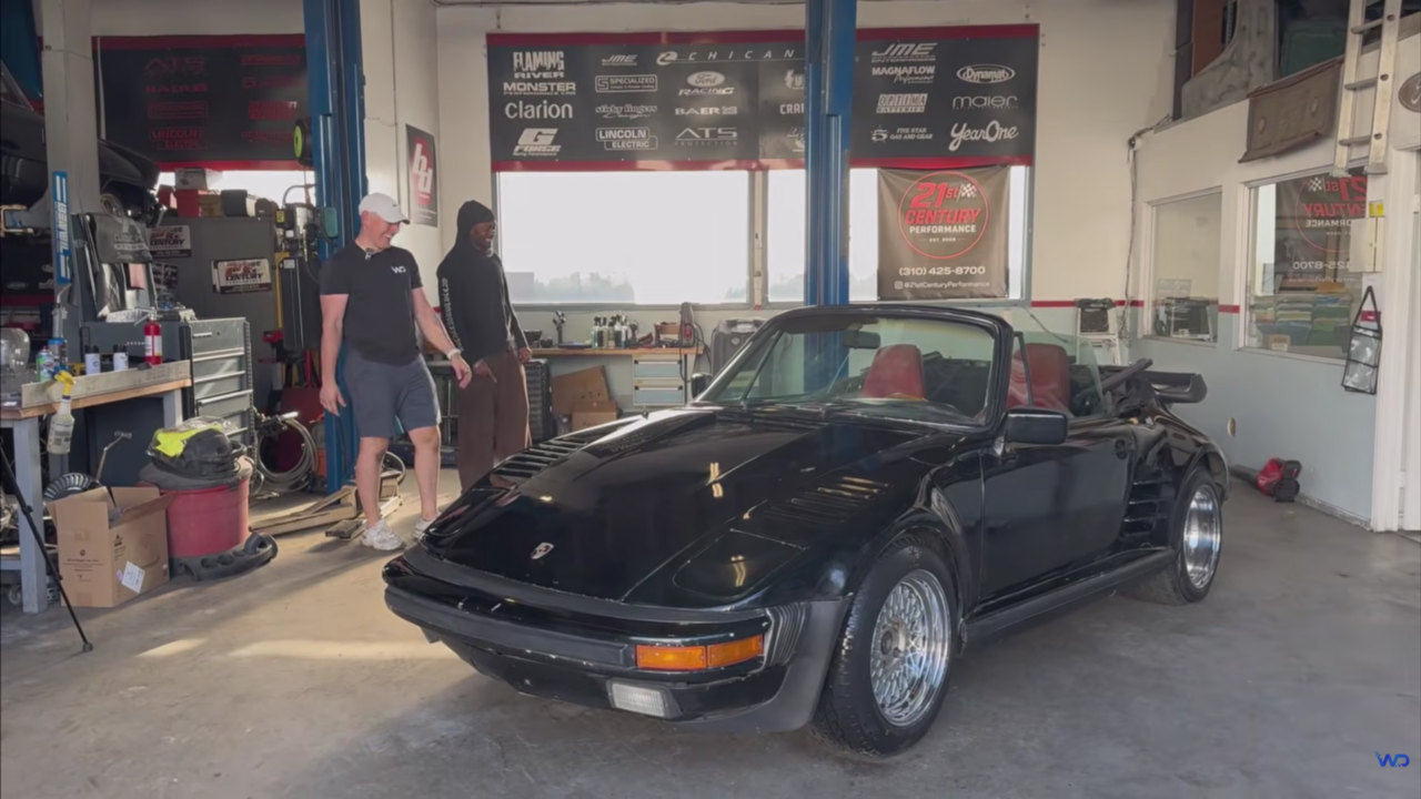 Porsche 930 Turbo Slantnose Convertible.