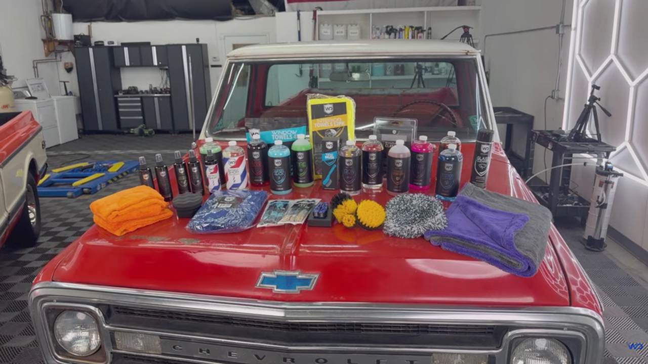 Red 1970 Chevrolet C20 Custom Camper