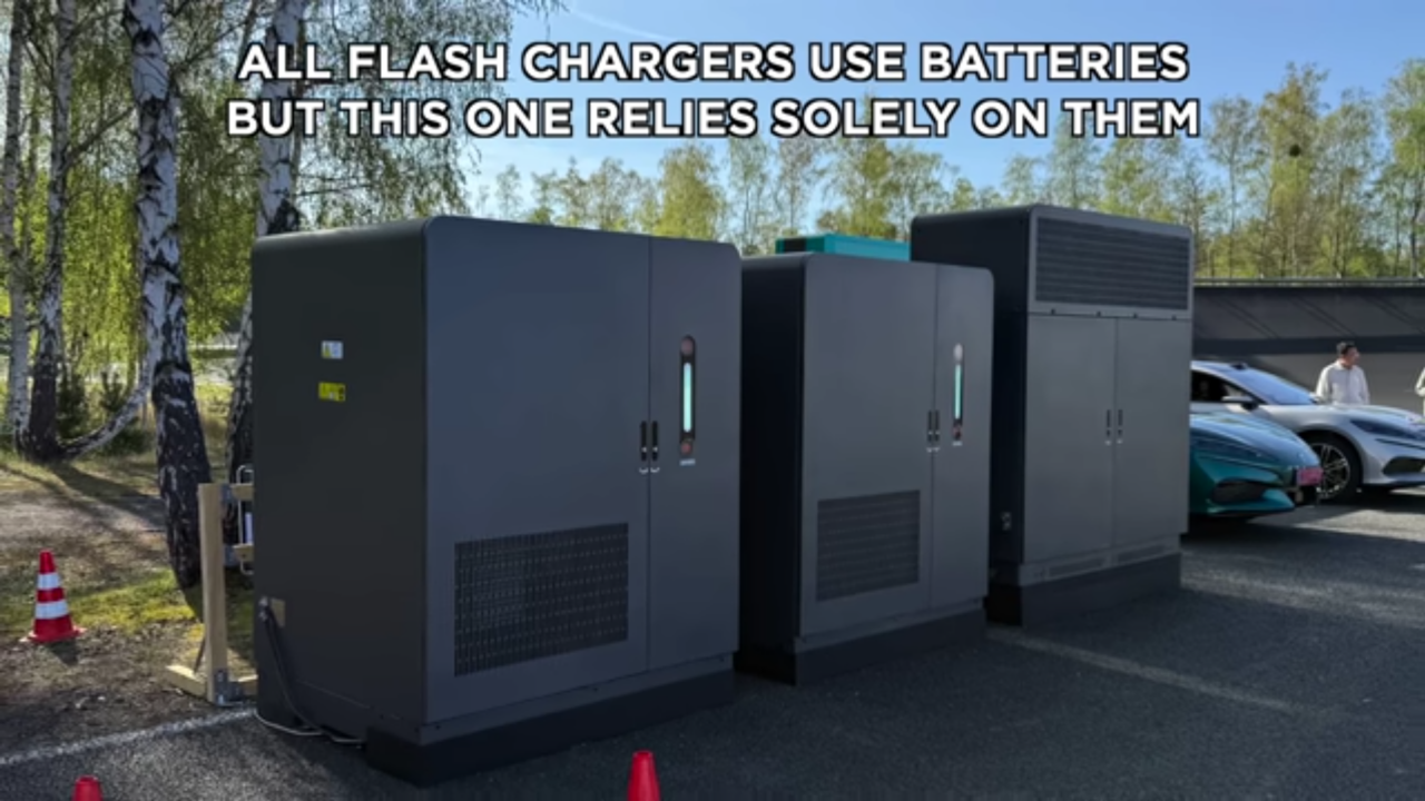 BYD EV Charger batteries