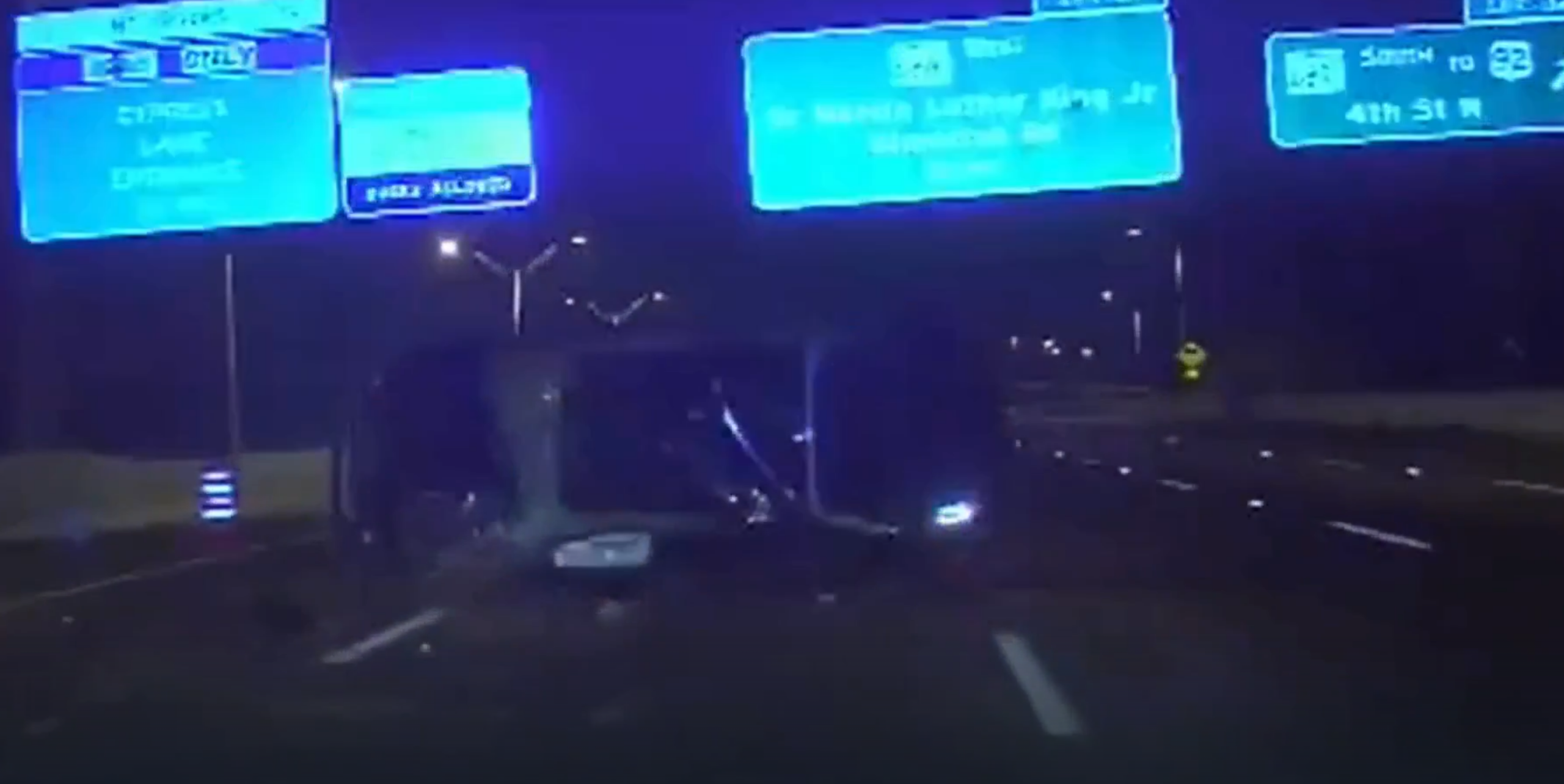 car crash after high speed police chase in tampa