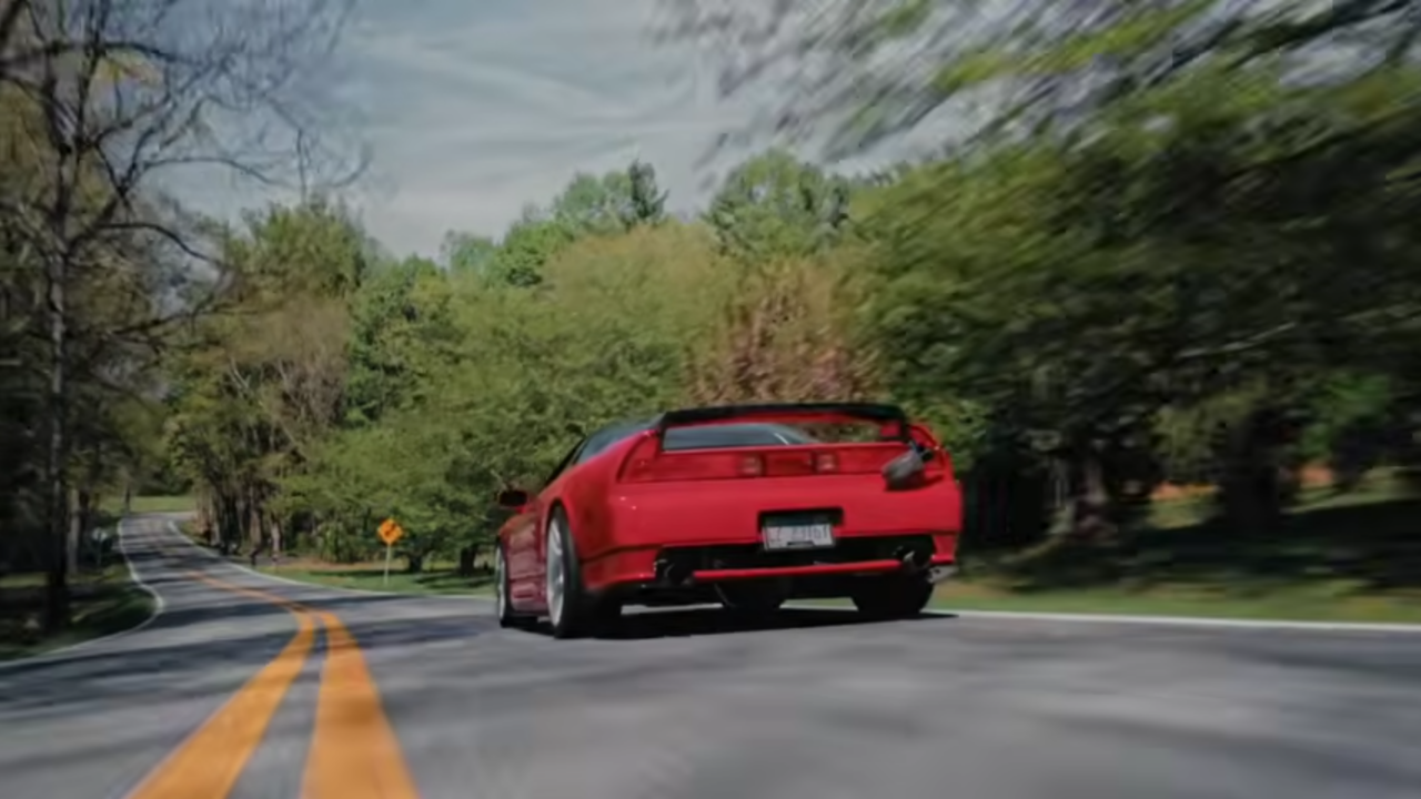 6-1 exhaust Acura NSX.