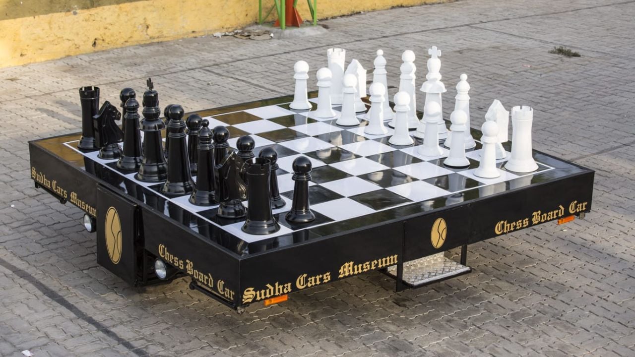 Sudha Cars Museum Chess Car