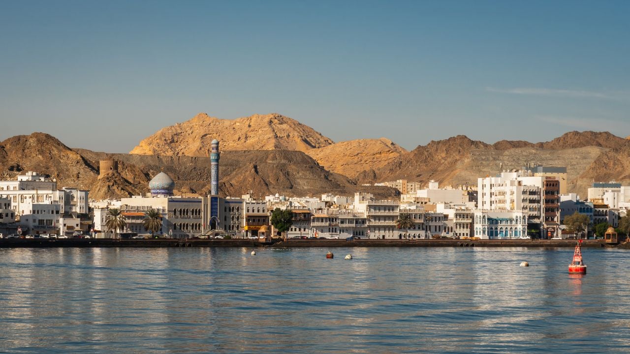 Mutrah Corniche in Muscat, Oman