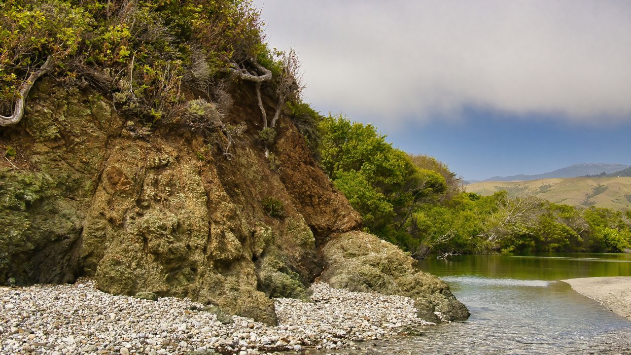 Big Sur River in Andrew Molera State Park