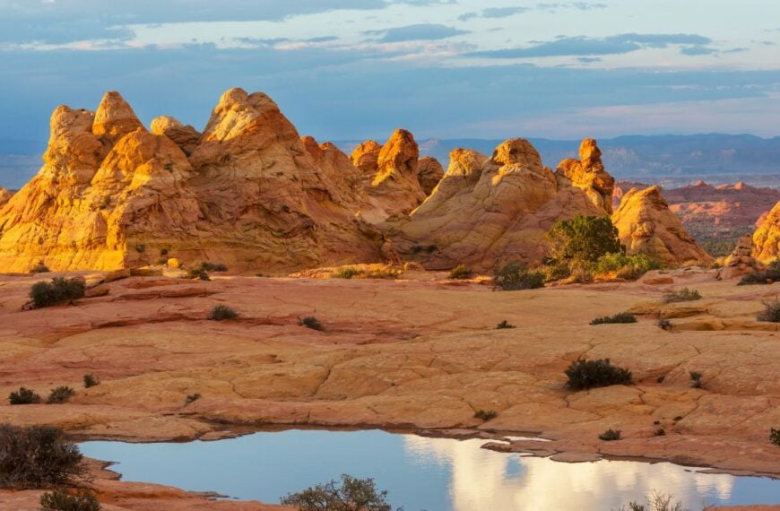 Coyote Buttes of the Vermillion Cliffs Wilderness Area, Utah and Arizona
