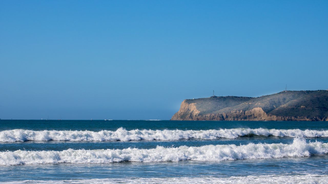 Coronado Beach in California