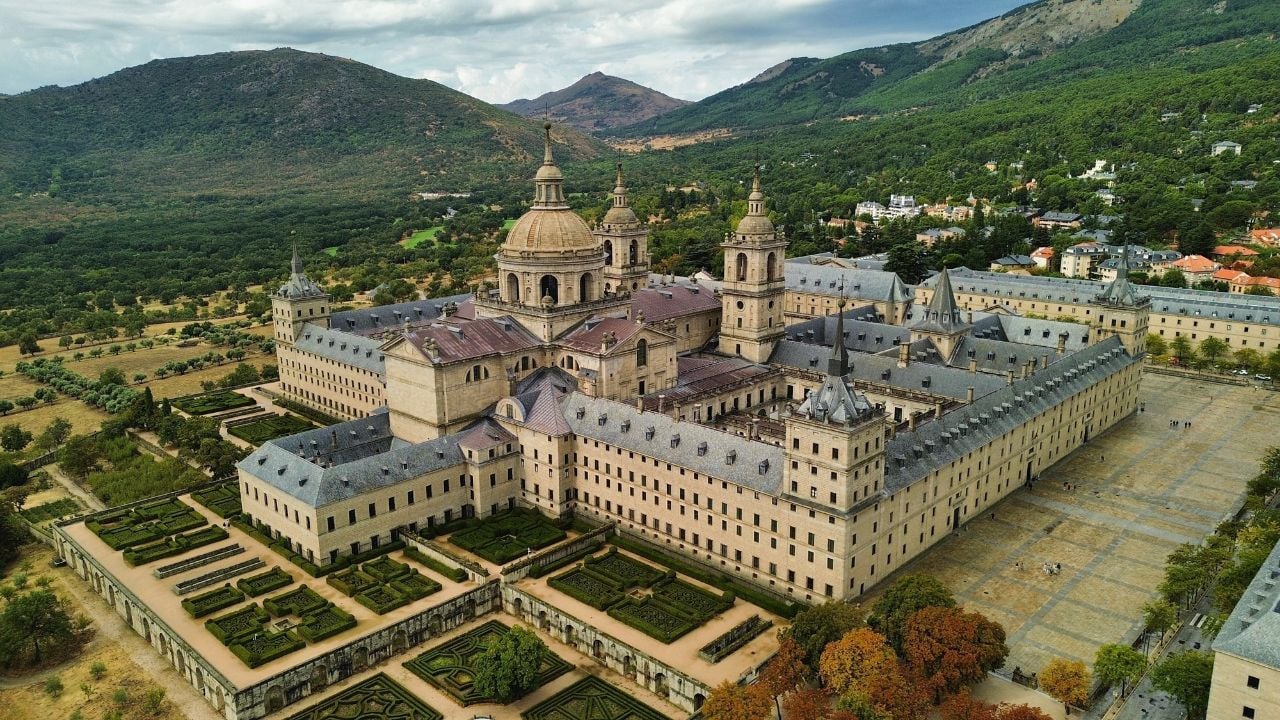 Royal Monastery of San Lorenzo de El Escorial in Spain.