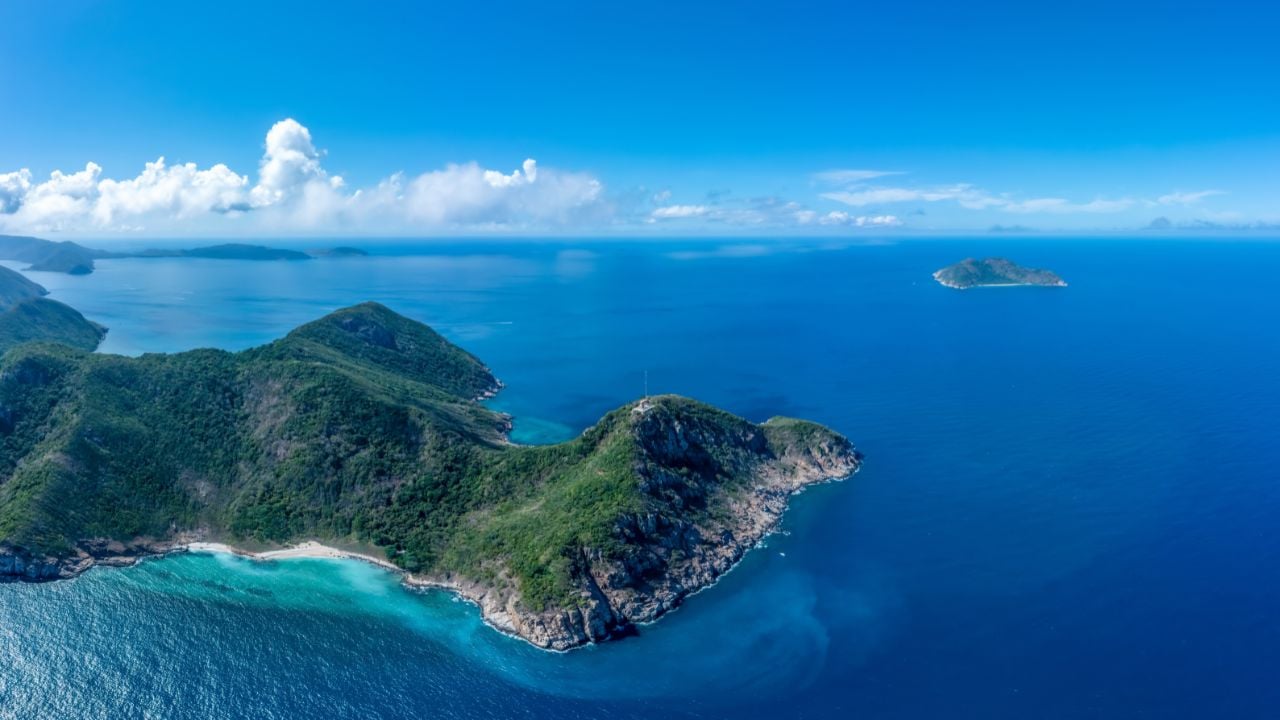 Bay Canh Island Lighthouse, Con Dao islands, Ba Ria Vung Tau province, Viet Nam