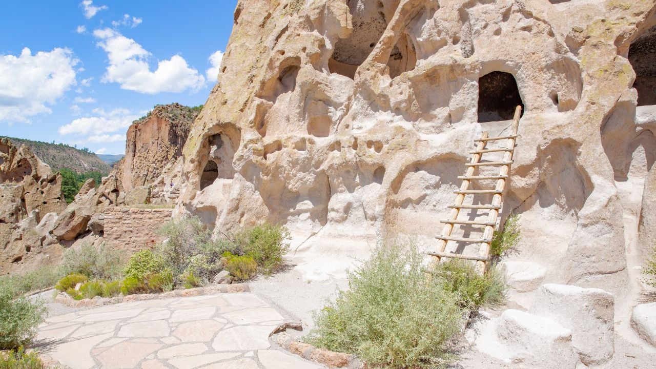 Bandelier National Monument in New Mexico, USA