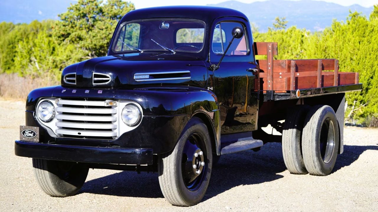 1949 Ford F-4 Dually Stake Bed Truck