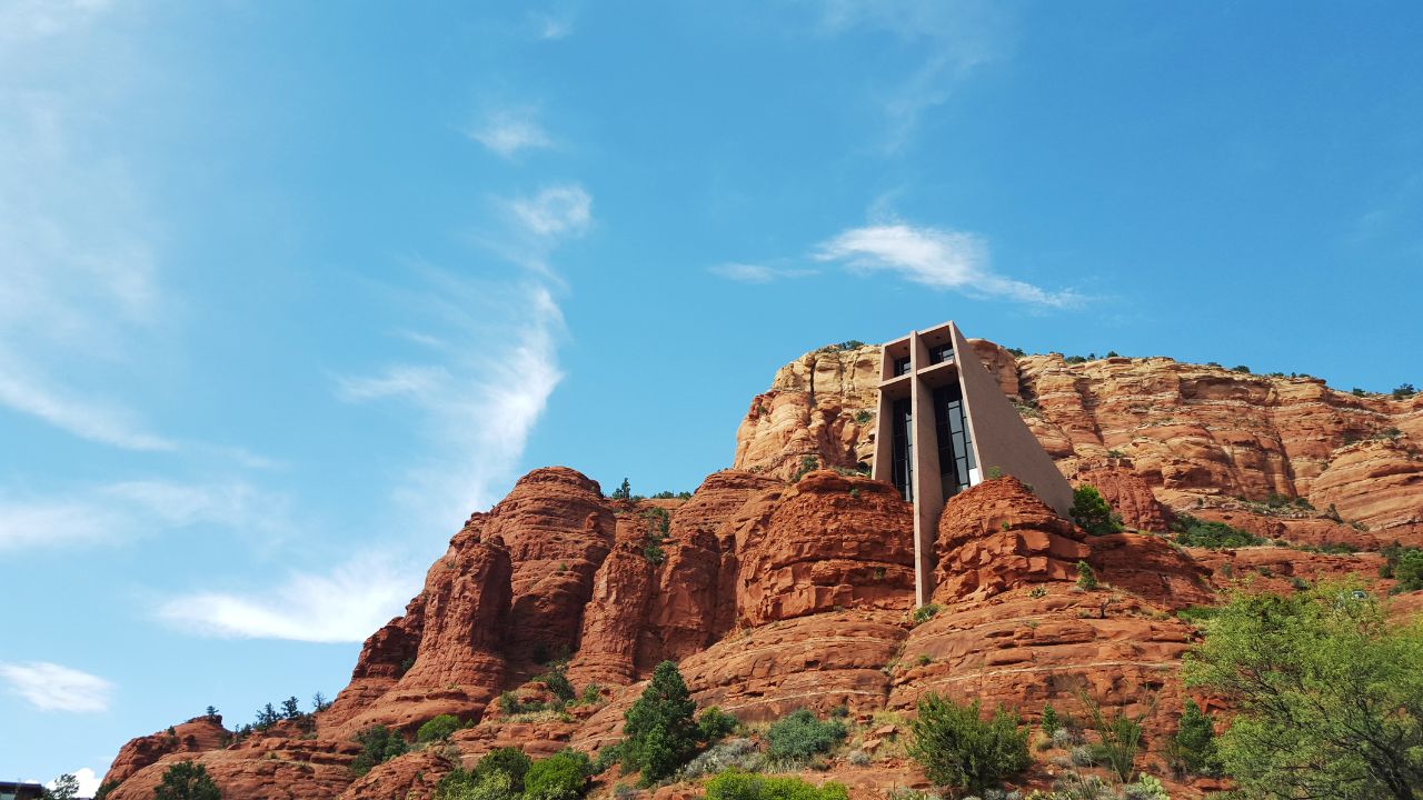 America, Arizona, Sedona, Catholic church