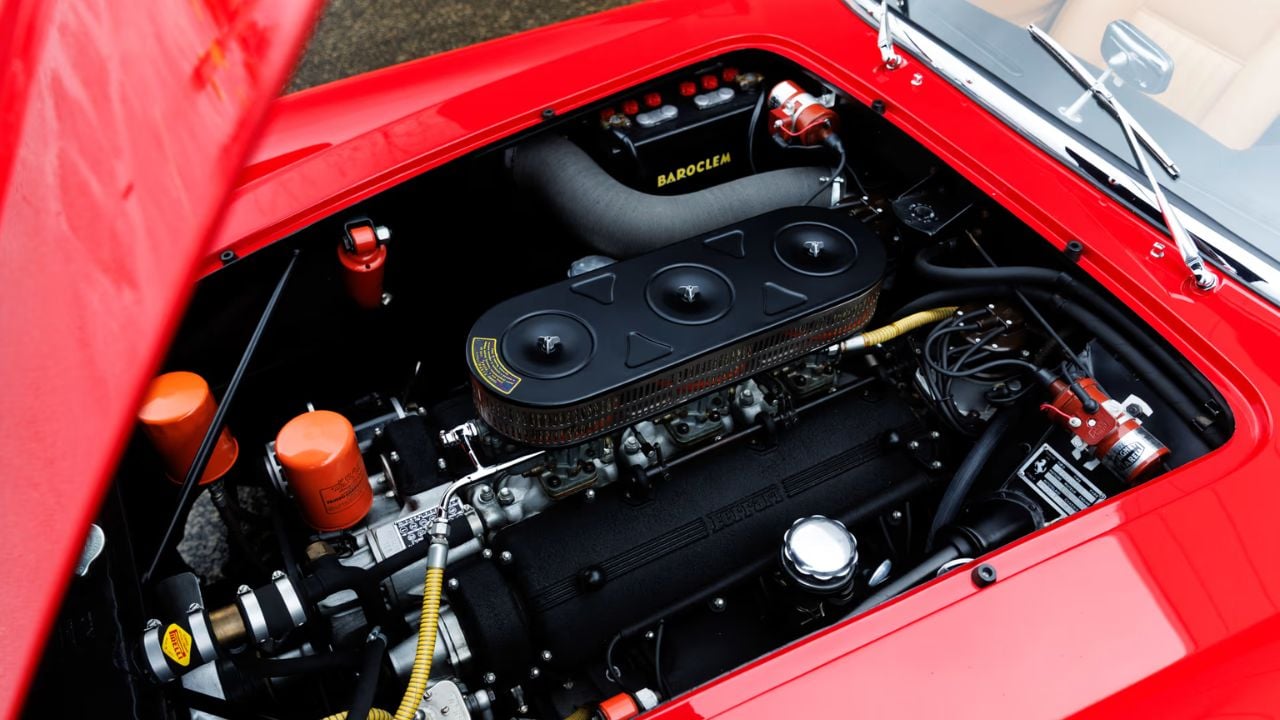 3.0-liter Colombo V-12 engine