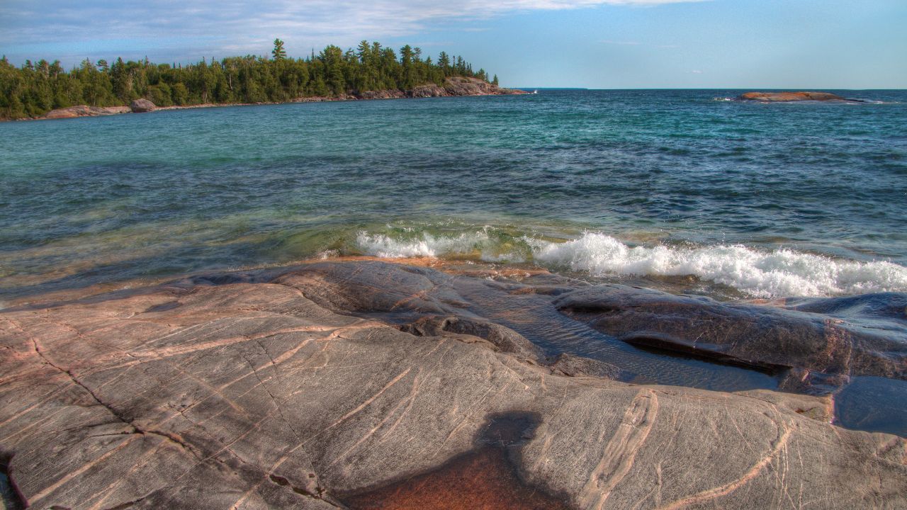 Lake Superior Provincial Park in Ontario, Canada.